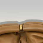 Bottega Veneta The Mini Pouch in Teak Leather 