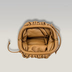 Bottega Veneta The Mini Pouch in Teak Leather 