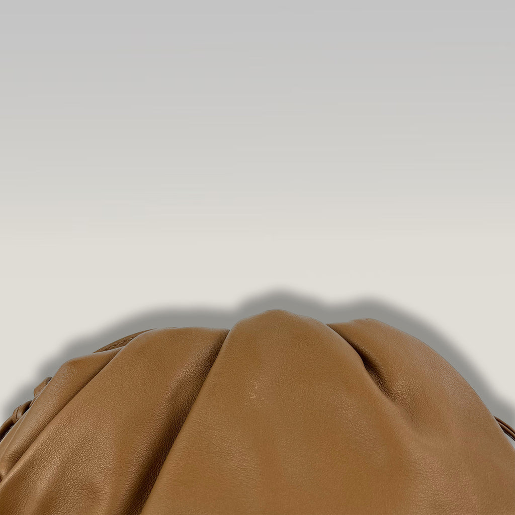 Bottega Veneta The Mini Pouch in Teak Leather 