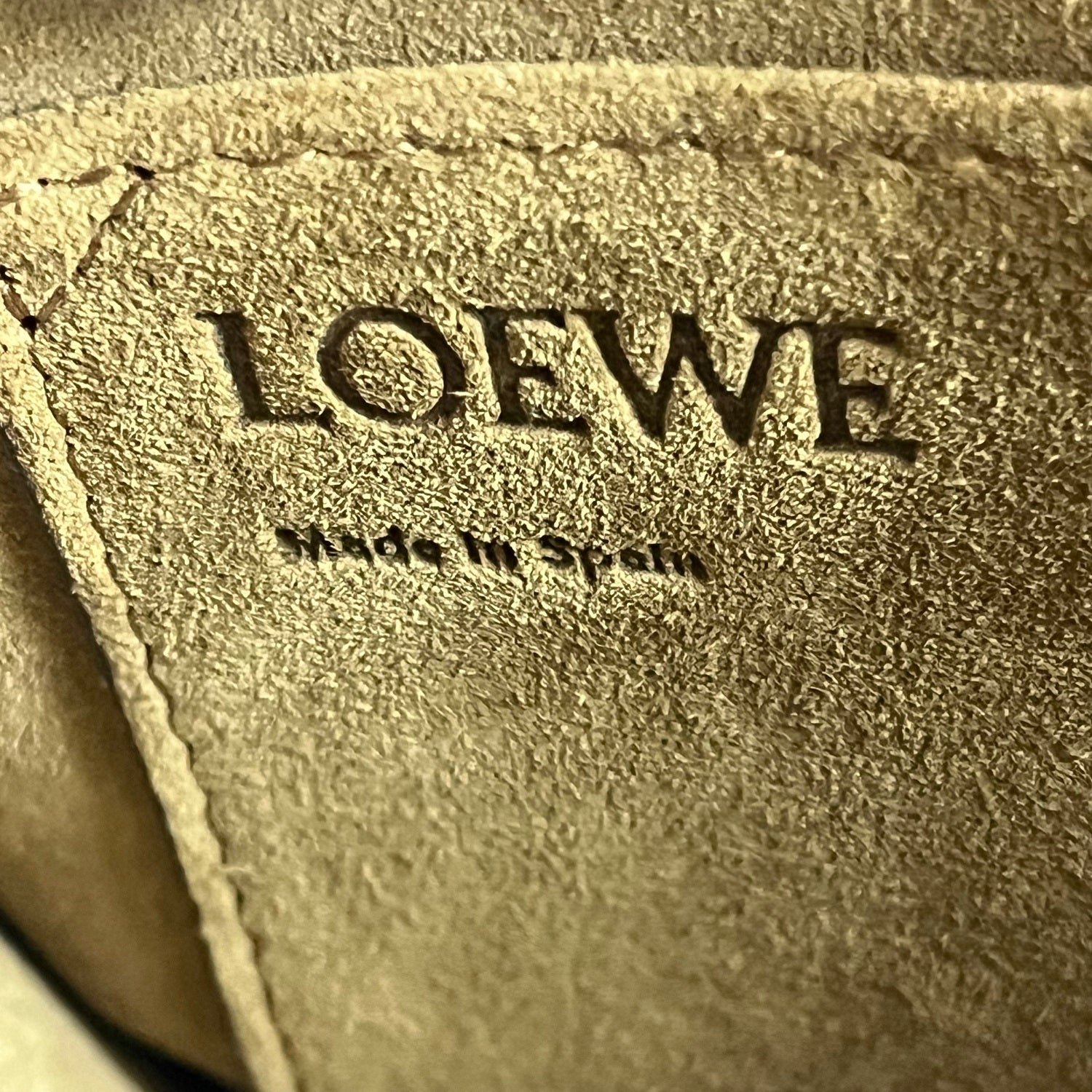 Loewe Gate Small Borsa Donna in Pelle Arancione e Marrone Crossbody Saddle Bag Luxury