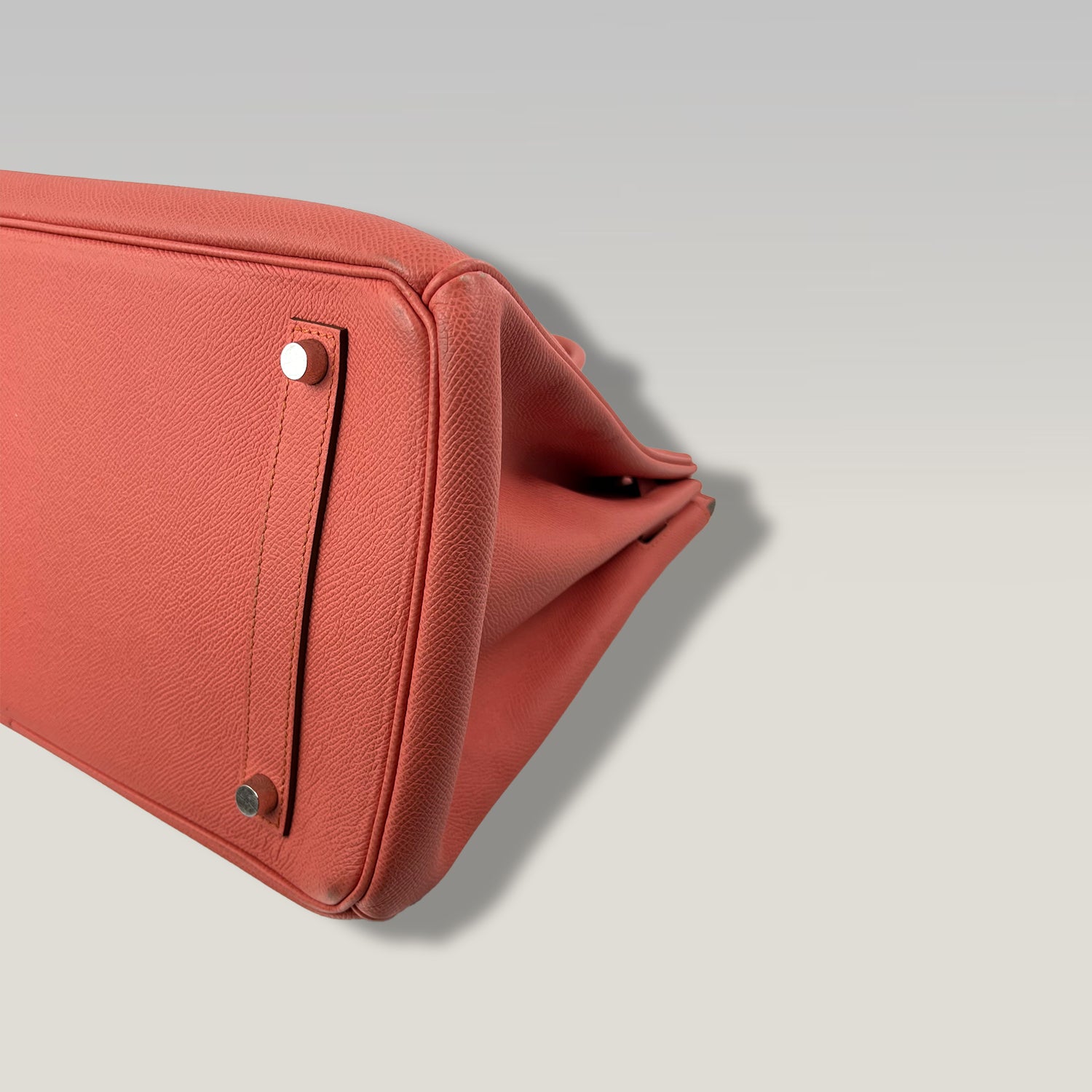 Hermès Birkin 35 in Pelle Epsom Rouge Pink – Stamp Q