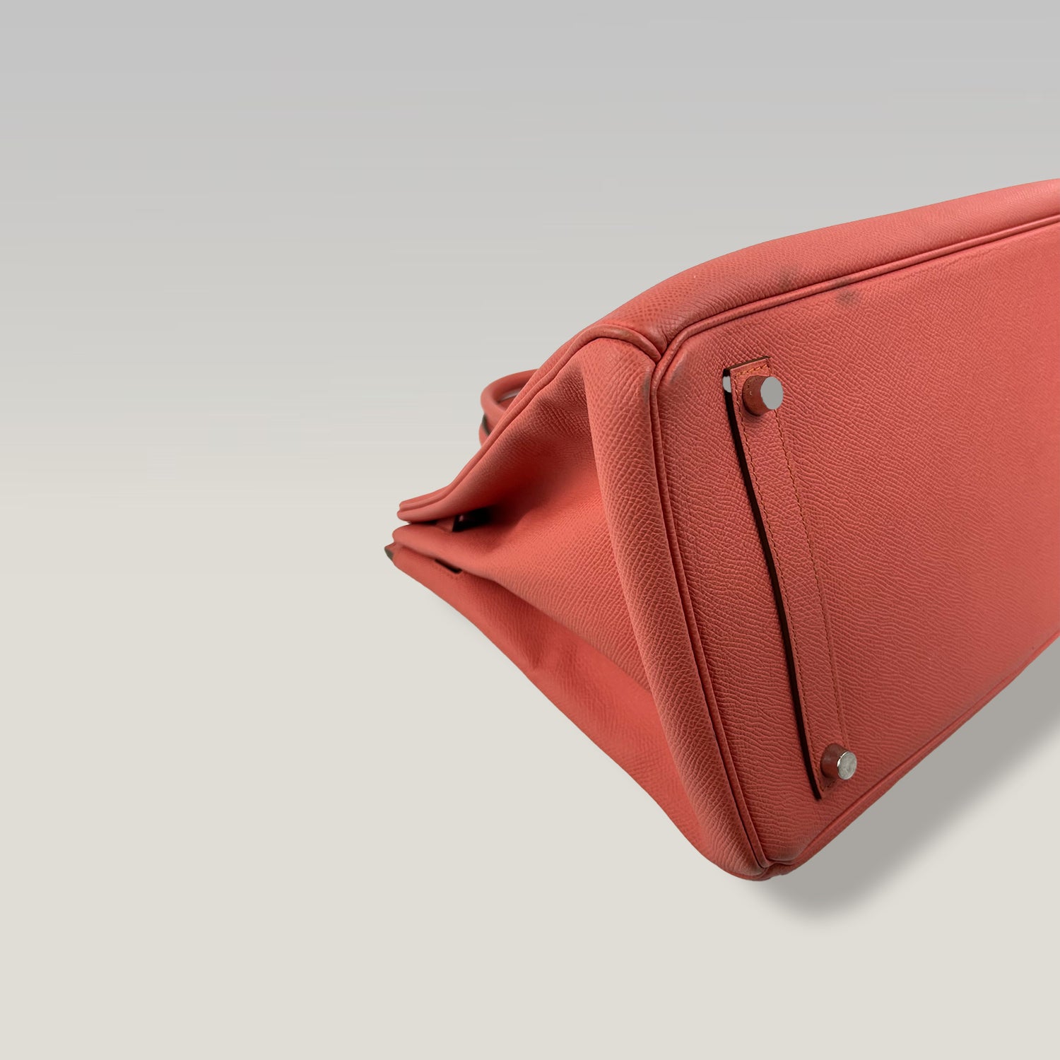 Hermès Birkin 35 in Pelle Epsom Rouge Pink – Stamp Q