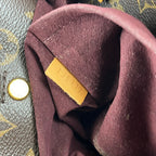 Louis Vuitton Montaigne BB Monogram Canvas Borsa a Mano e Tracolla Donna Marrone