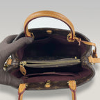 Louis Vuitton Montaigne BB Monogram Canvas Borsa a Mano e Tracolla Donna Marrone