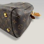 Louis Vuitton Montaigne BB Monogram Canvas Borsa a Mano e Tracolla Donna Marrone