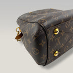 Louis Vuitton Montaigne BB Monogram Canvas Borsa a Mano e Tracolla Donna Marrone
