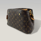 Louis Vuitton Montaigne BB Monogram Canvas Borsa a Mano e Tracolla Donna Marrone