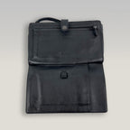 Bottega Veneta Portafoglio Continental in Pelle Nera Intrecciata | Portafoglio Uomo con Motivo Intrecciato