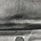 Bottega Veneta Portafoglio Continental in Pelle Nera Intrecciata | Portafoglio Uomo con Motivo Intrecciato