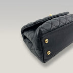 Chanel Coco Handle Small in Pelle Caviar Nera – Borsa Top Handle con Tracolla 24 cm