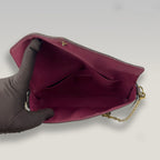 Louis Vuitton Félicie Pochette Monogram Canvas con Catena Dorata | Borsa a Tracolla Donna