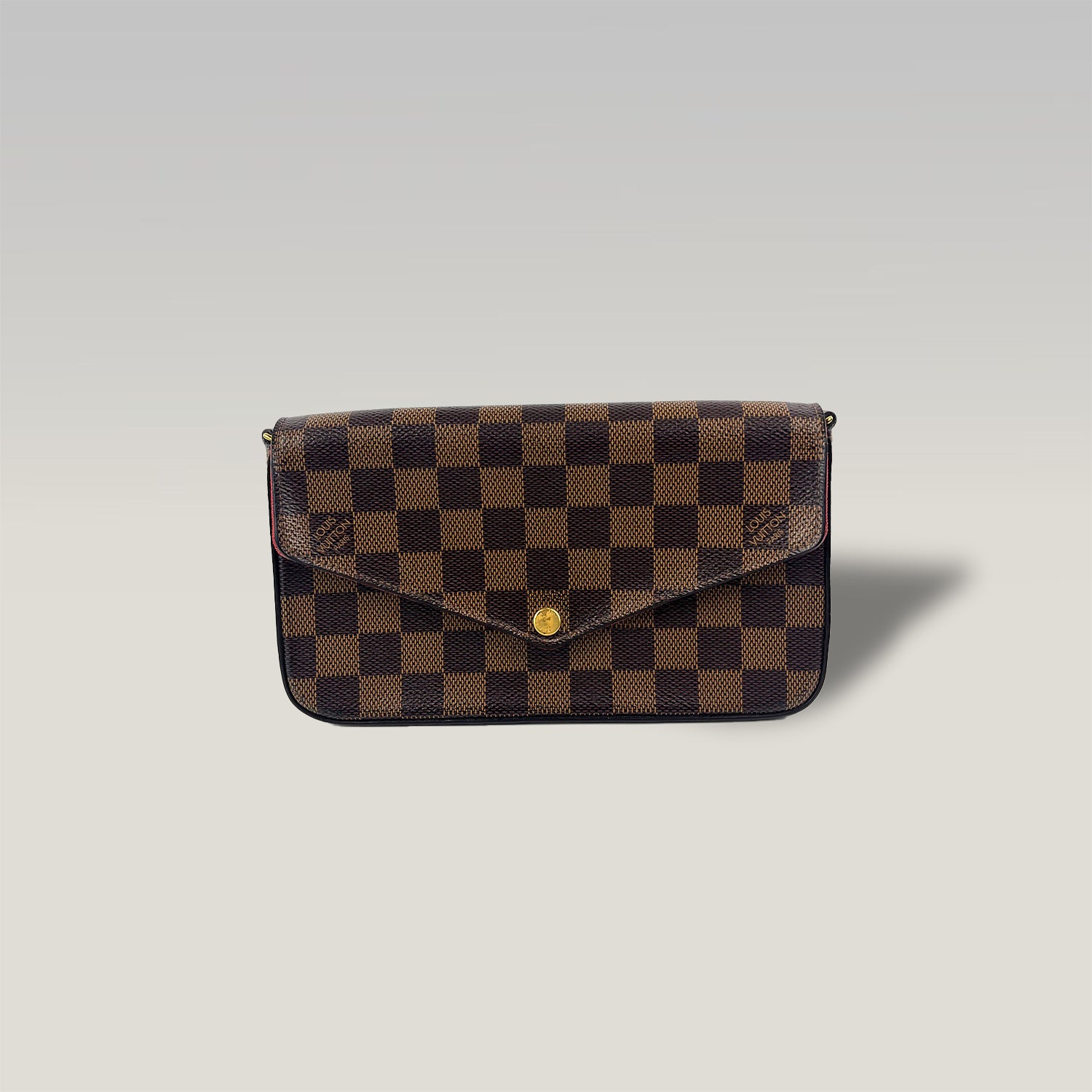 Louis Vuitton Pochette Félicie Damier Ebene con inserti removibili MI1188
