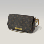 Louis Vuitton Favorite MM Borsa a Tracolla Monogram Canvas con Catena