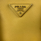 PRADA Galleria Saffiano Piccola Gialla Vintage