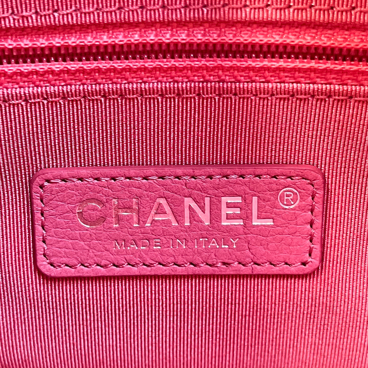 Chanel Aged Calfskin Quilted Medium Gabrielle Logo Hobo Rose