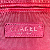 Chanel Aged Calfskin Quilted Medium Gabrielle Logo Hobo Rose
