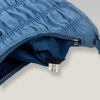 Prada Hobo Bag Blu in Nylon Arricciato