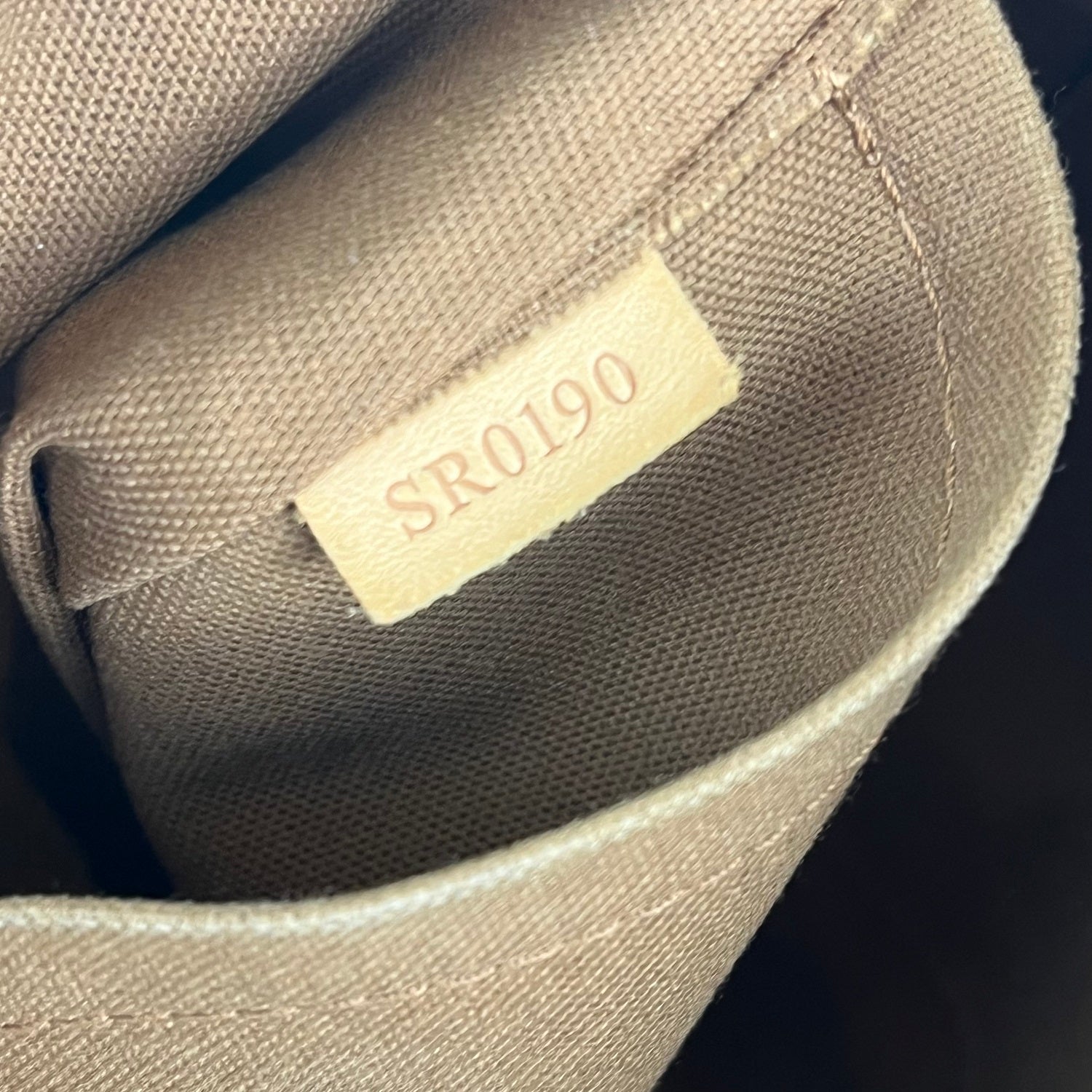 Louis Vuitton Palermo PM Monogram Canvas Handbag with Leather Details