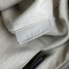 LOEWE Puzzle Bag 29 cm in Light Grey Leather – Geometric Shoulder Bag 