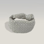 BOTTEGA VENETA Mini Jodie Intrecciato Pelle Bianca