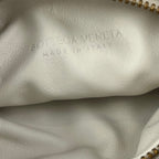 BOTTEGA VENETA Mini Jodie Intrecciato Pelle Bianca