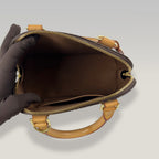 LOUIS VUITTON Alma BB Monogram con Pelle Naturale