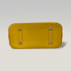 Louis Vuitton Alma PM Epi Leather Handbag Yellow Top Handle Bag