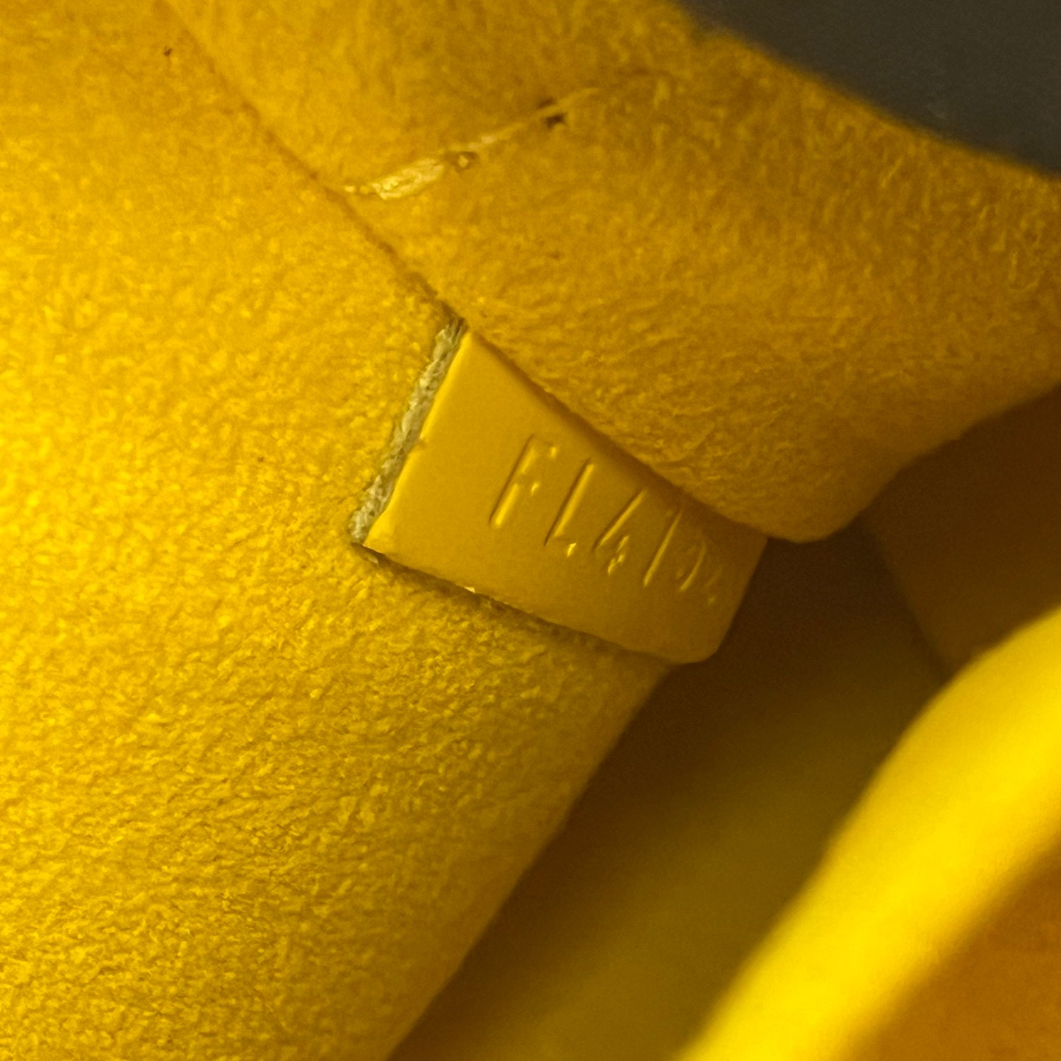 Louis Vuitton Alma PM Epi Leather Handbag Yellow Top Handle Bag