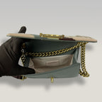 Chanel Boy Small Camellia Patchwork Leather Flap Bag Multicolor con Catena Dorata