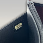 Chanel Timeless Wallet On Chain WOC Caviar Nero Quilted Leather Crossbody Bag con Catena Oro 19 cm