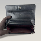 Chanel Timeless Wallet On Chain WOC Caviar Nero Quilted Leather Crossbody Bag con Catena Oro 19 cm