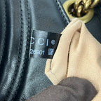 Gucci GG Marmont Medium Borsa a Tracolla in Pelle Nera Matelassé con Catena Dorata | Shoulder Bag Donna