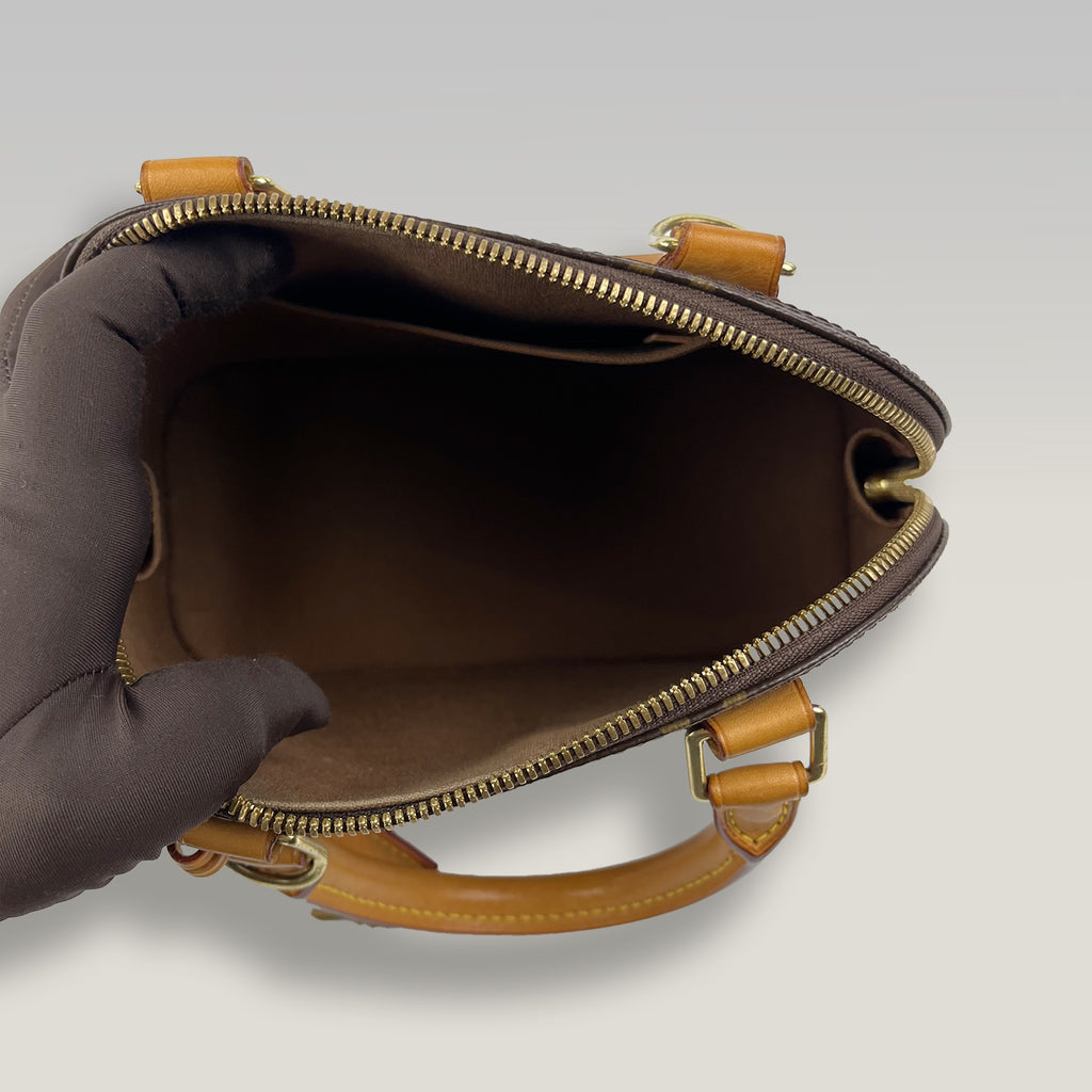 Louis Vuitton Alma MM Monogram Canvas con Tracolla | Borsa a Mano Donna in Tela Monogram e Pelle Naturale