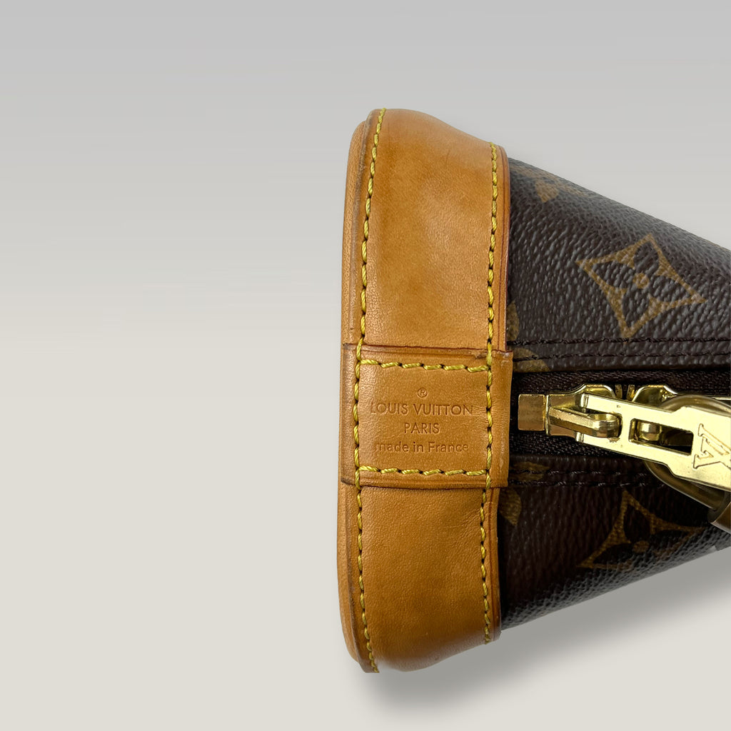 Louis Vuitton Alma MM Monogram Canvas con Tracolla | Borsa a Mano Donna in Tela Monogram e Pelle Naturale