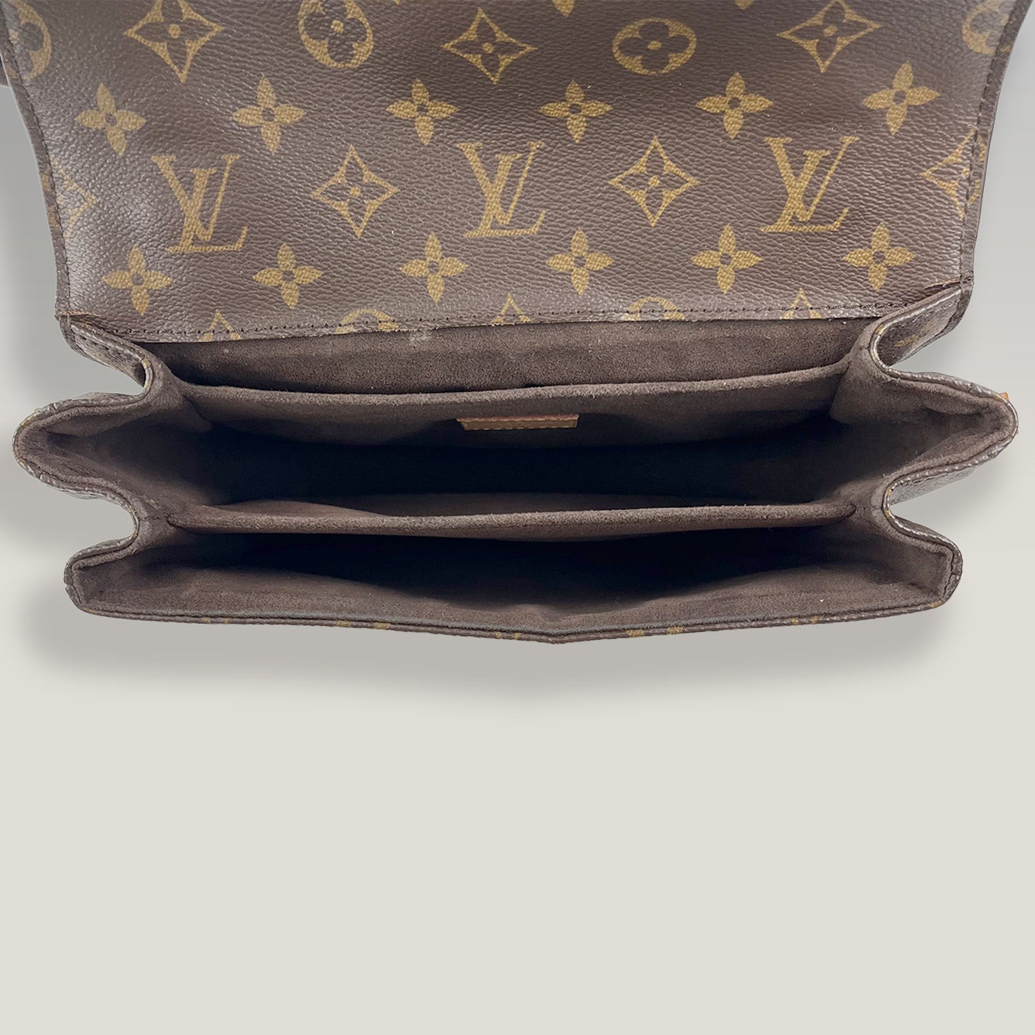 LOUIS VUITTON Pochette Métis Monogram con Pelle Naturale