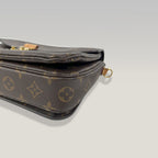 LOUIS VUITTON Pochette Métis Monogram con Pelle Naturale