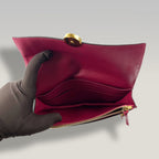 Louis Vuitton Flore Chain Wallet Monogram con Pelle Fucsia – Pochette a Tracolla Donna 20 cm