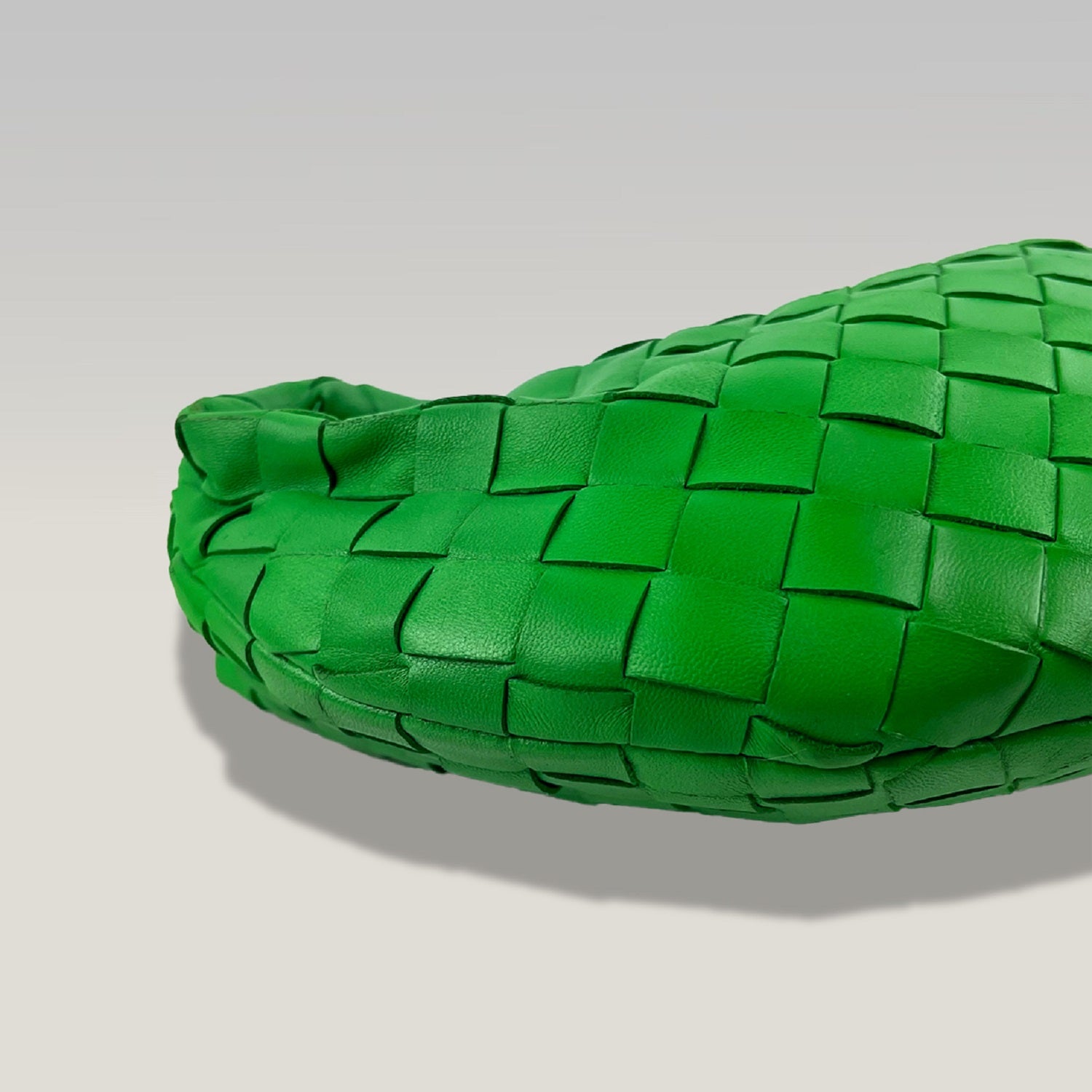 Bottega Veneta Borsa a Mano Intrecciata Verde