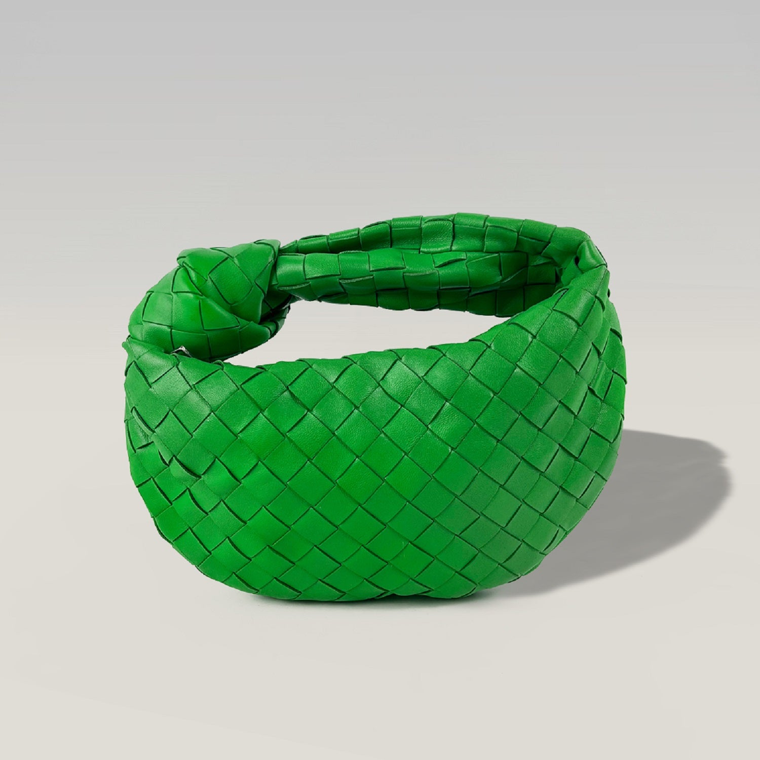 Bottega Veneta Borsa a Mano Intrecciata Verde