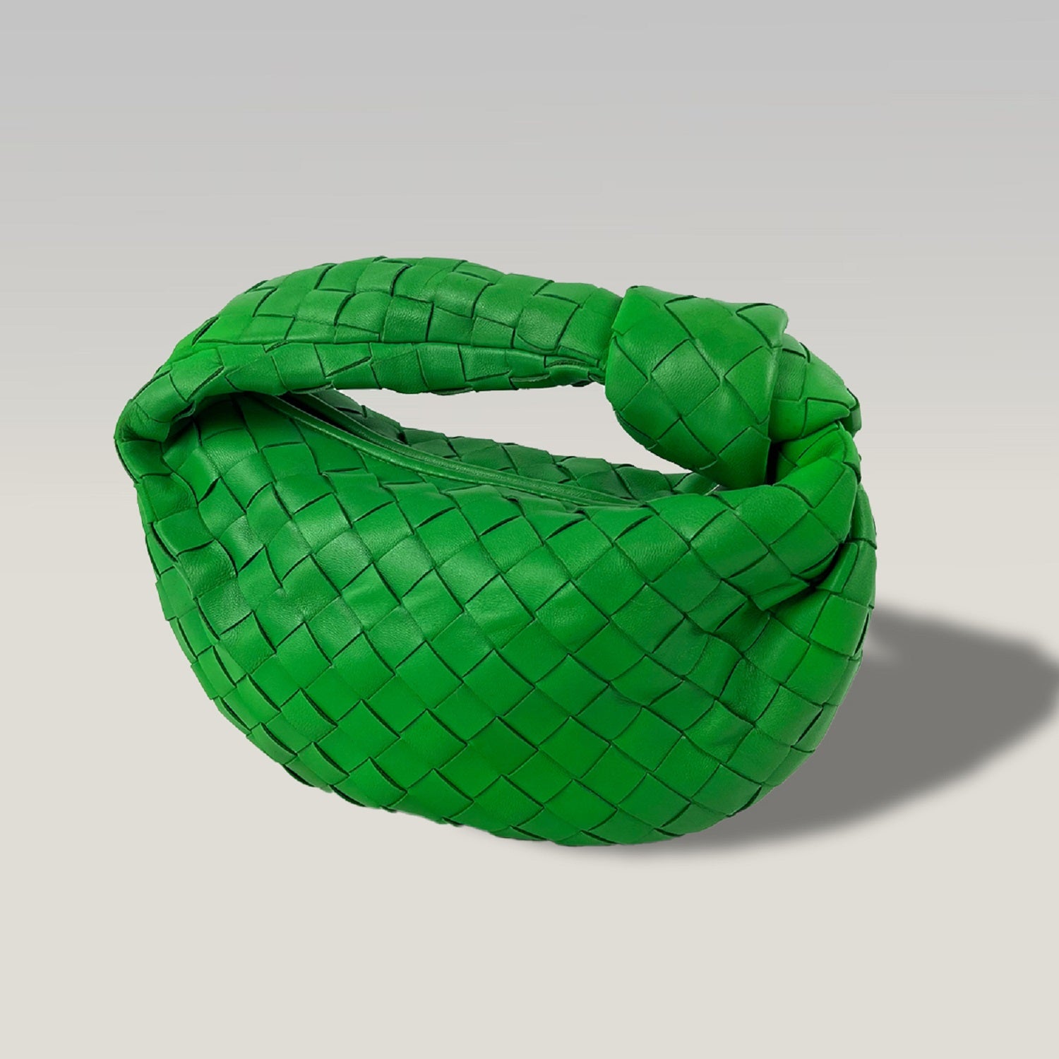 Bottega Veneta Borsa a Mano Intrecciata Verde