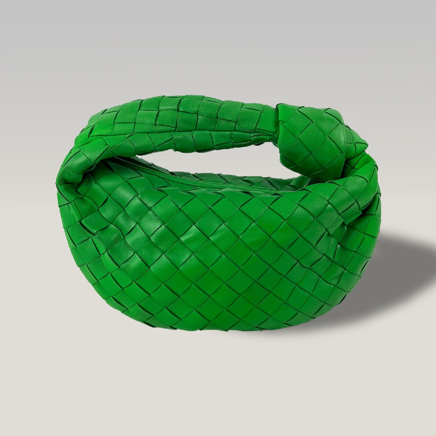 Bottega Veneta Borsa a Mano Intrecciata Verde