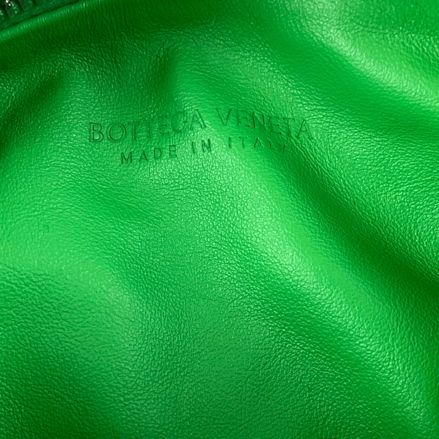 Bottega Veneta Green Woven Handbag 