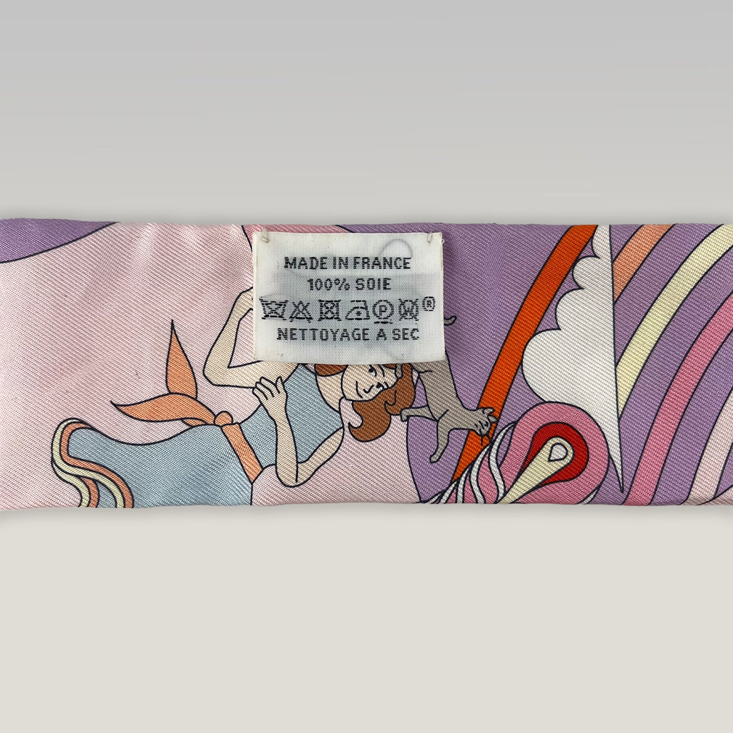 HERMÈS Twilly Seta Fantasia Multicolor