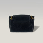 Saint Laurent Nolita Mini Quilted Leather Chain Shoulder Bag in Black with Gold Hardware