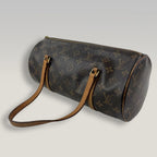 Louis Vuitton Papillon 30 Vintage in Tela Monogram con Manici in Vacchetta