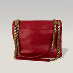 Saint Laurent Niki Medium Bag Rossa in Pelle con Catena