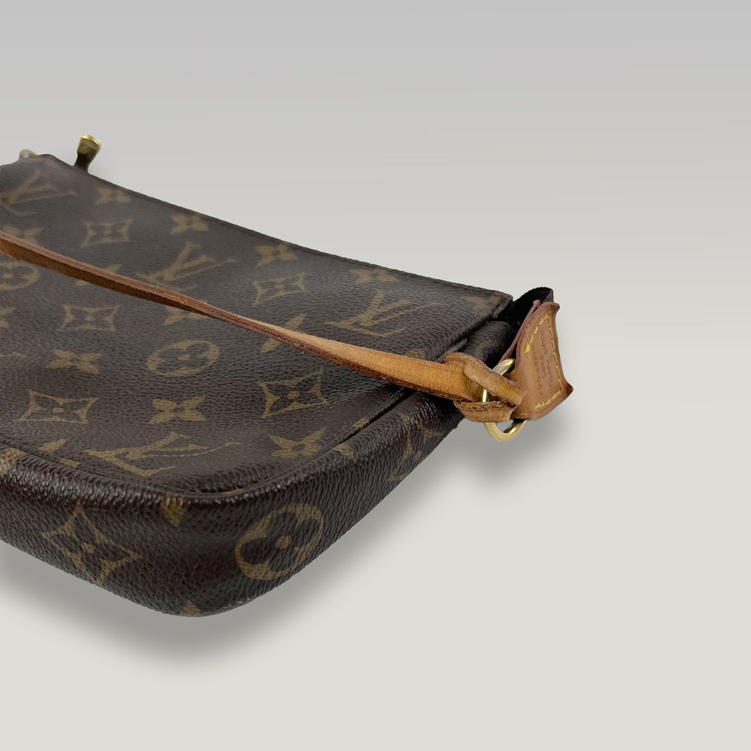 Louis Vuitton Pochette Accessoires Monogram Canvas Large Shoulder Bag