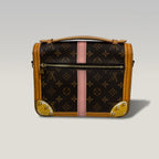 LOUIS VUITTON Pochette Métis Summer Trunks in Tela Monogram Multicolore con Finiture in Pelle