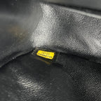 Chanel 2.55 Reissue Medium Bag Nera in Pelle Trapuntata con Metalleria Grigia