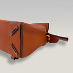 Loewe Puzzle Orange Leather Shoulder Bag